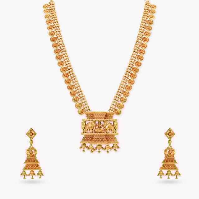 Majestic Gajakesari Necklace Set,,hi-res 