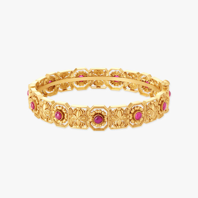 Ramappa Sculpture Inspired Bangles,,hi-res 