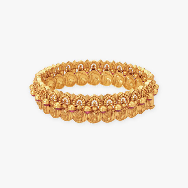 Gaja Kesari Bangles,,hi-res 3