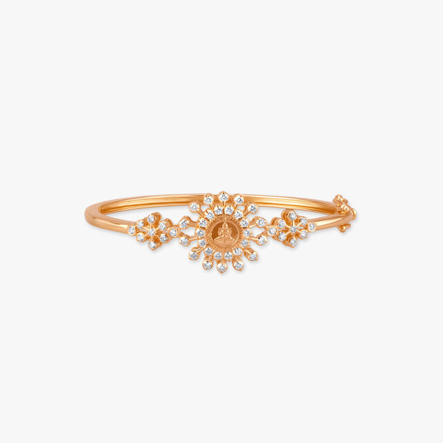 Divine Radiance Diamond Bangle 