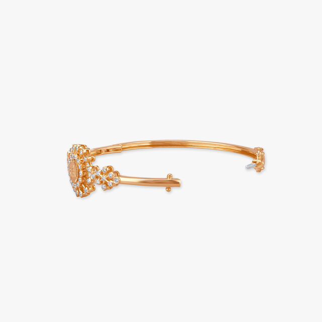 Divine Radiance Diamond Bangle 2
