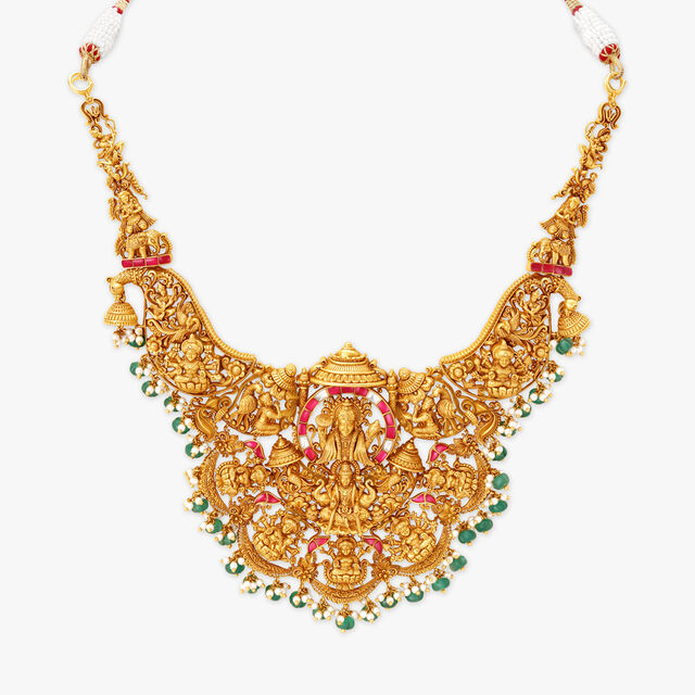 Ashta Lakshmi Gold Haaram Set 2