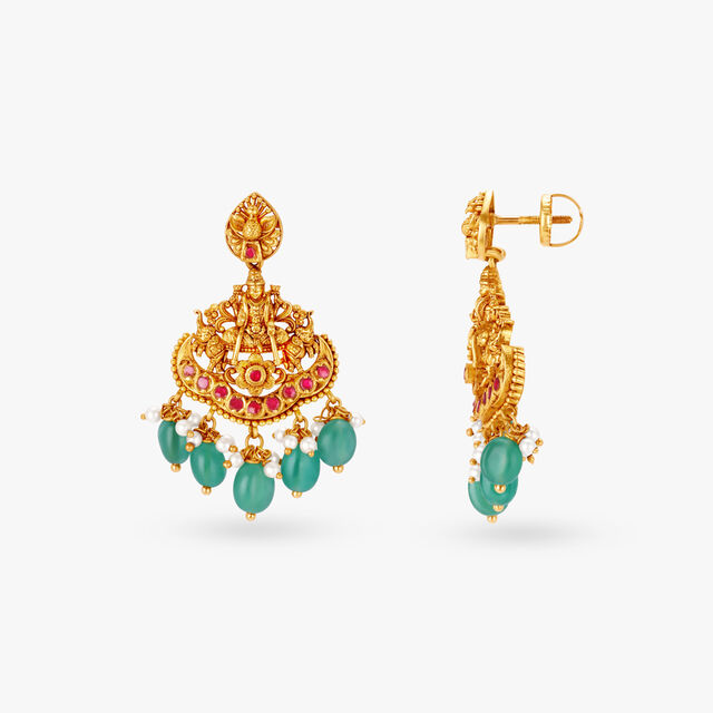 Regal Lakshmi Gold Haaram Set 4