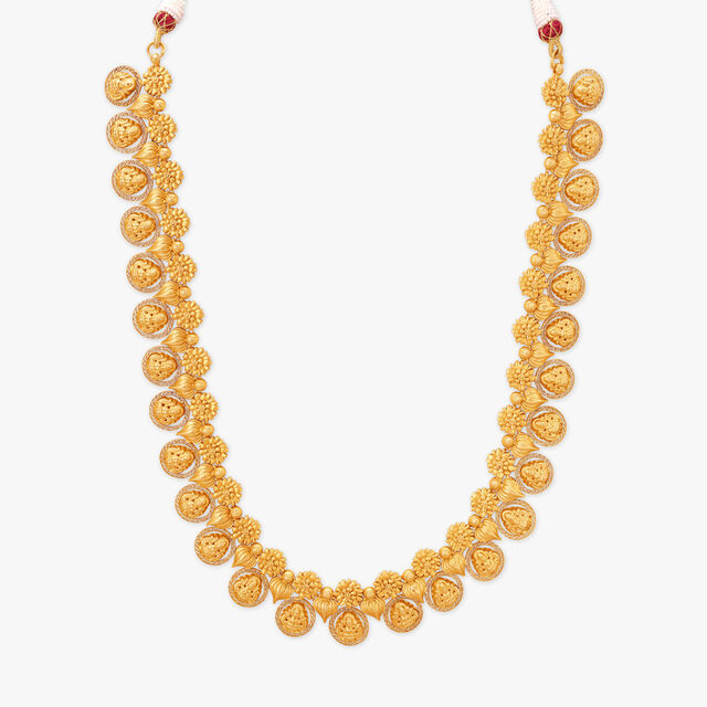 Exquisite Kalasam Gold Haaram 2