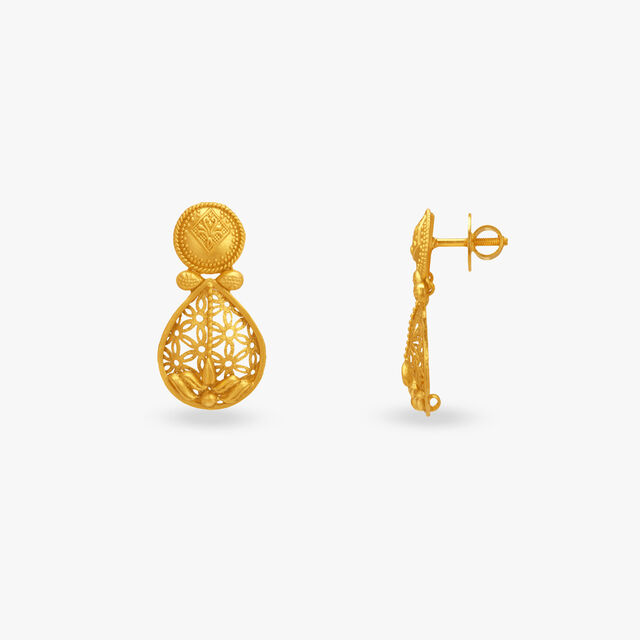 Tanishq 22 Karat Gold Necklace Set for Women 4