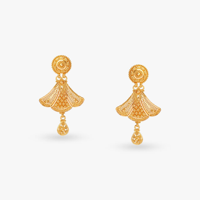 Royal Bloom Gold Necklace Set 3