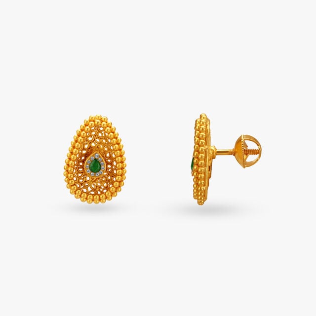 Tanishq 22KT Gold Necklace Set 4
