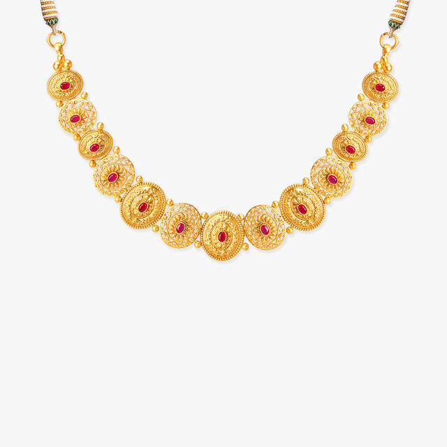 Tanishq 22KT Necklace Set 2