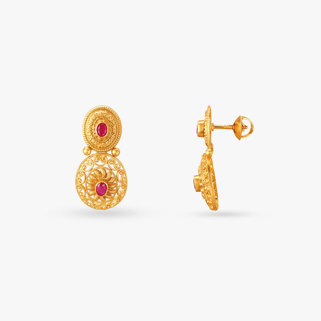 Tanishq 22KT Necklace Set 4