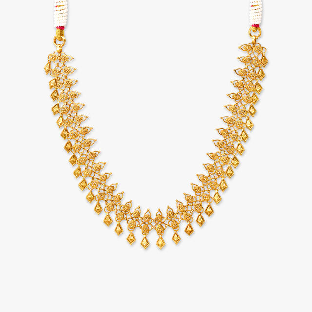 Royal Charm Gold Necklace Set 2