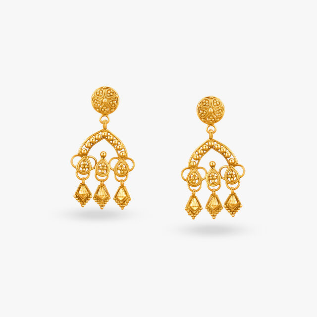 Royal Charm Gold Necklace Set 3