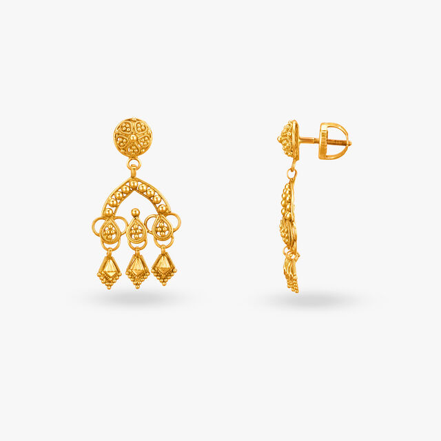 Royal Charm Gold Necklace Set 4