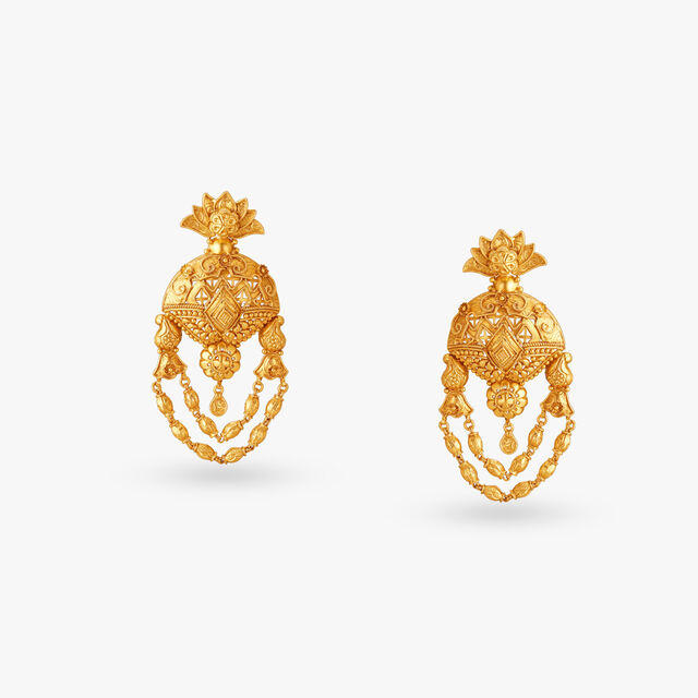 Tanishq 22 Karat Gold Necklace Set for Women 3