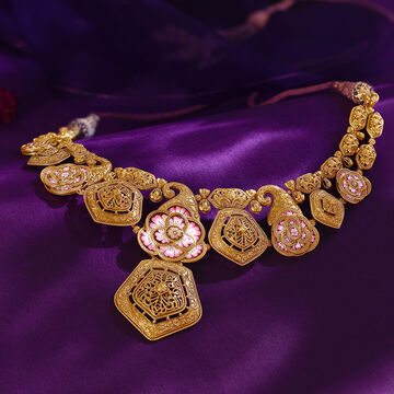 Imperial Splendor Gold Necklace Set