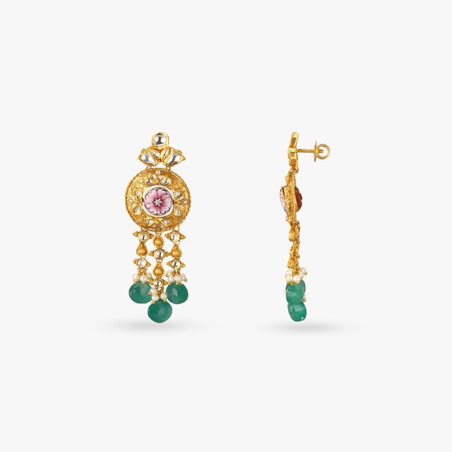 Dual Majesty Reversible Gold Necklace Set 5