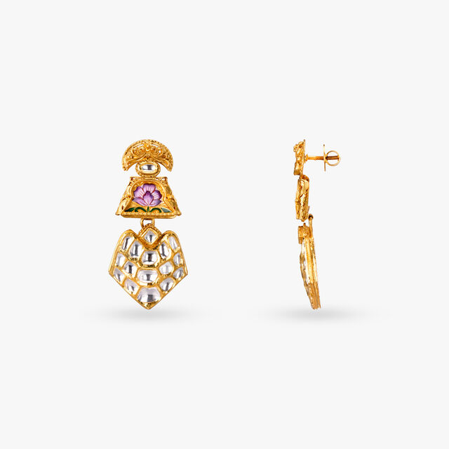 Regal Allure Gold Necklace Set 5