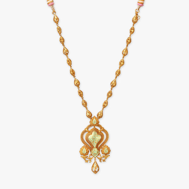 Sovereign Arch Gold Necklace Set 2