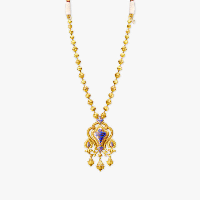Tanishq 22KT Gold Necklace Set 2