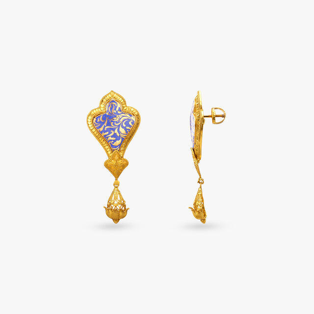 Tanishq 22KT Gold Necklace Set 4