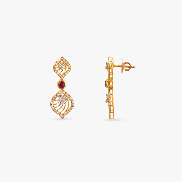 Tanishq 22KT Gold Necklace Set 5