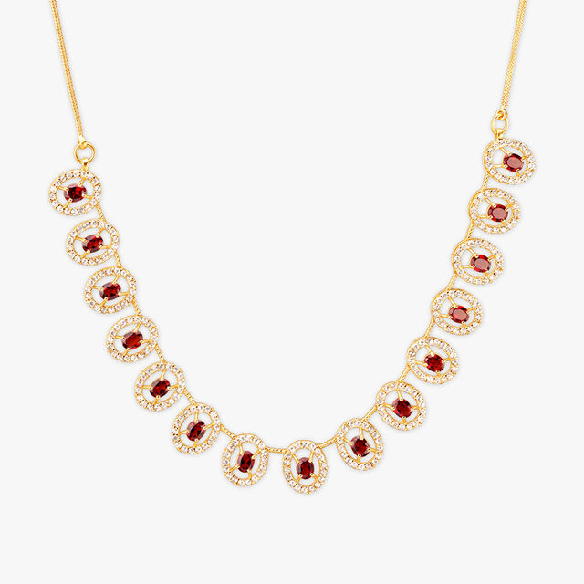 Tanishq 22KT Gold Necklace Set 2