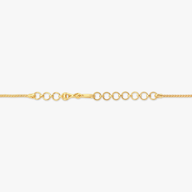 Pretty Halo Open Polki Gold Necklace Set 3