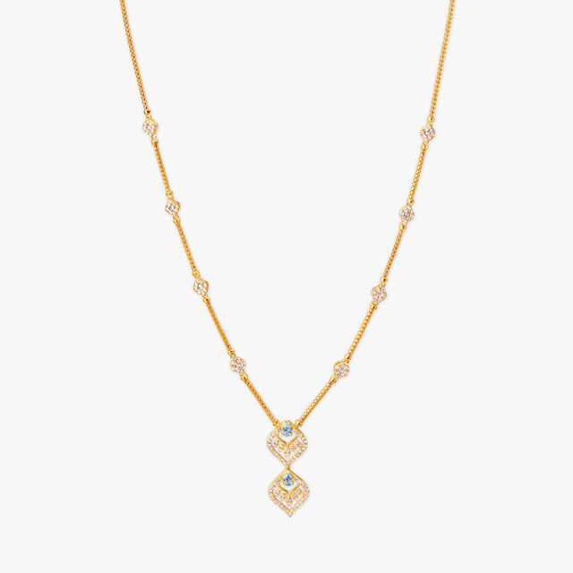 Dusk Gleam Open Polki Necklace Set 2