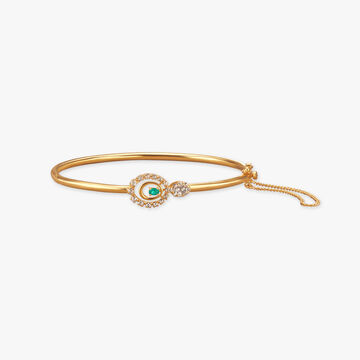 Royal Charm Open Polki Bangle