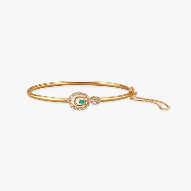 Royal Charm Open Polki Bangle 