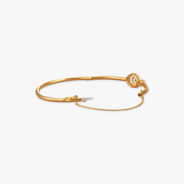 Royal Charm Open Polki Bangle 2
