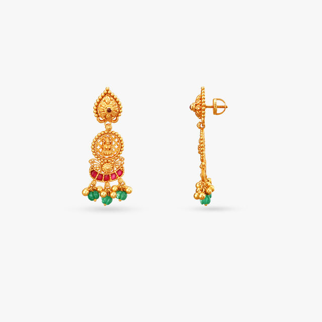 Tanishq 22KT Gold Necklace Set 4