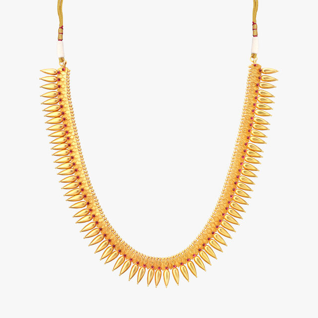 Tanishq 22KT Gold Necklace Set 2