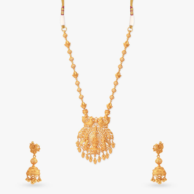 Eternal Light Gold Necklace set 