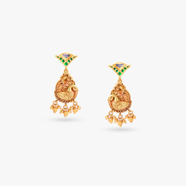 Graceful Wings Gold Necklace set 3