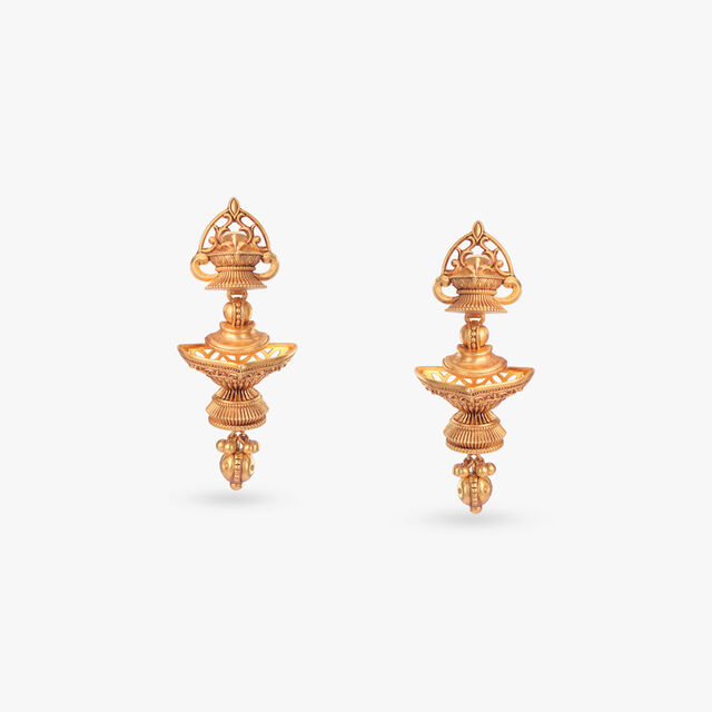 Jyoti Kalash Gold Necklace set 3