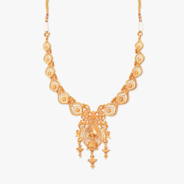 Aaradhyas Aura Gold Necklace set 2