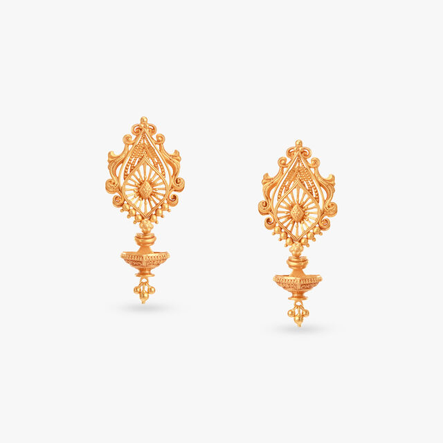 Aaradhyas Aura Gold Necklace set 3