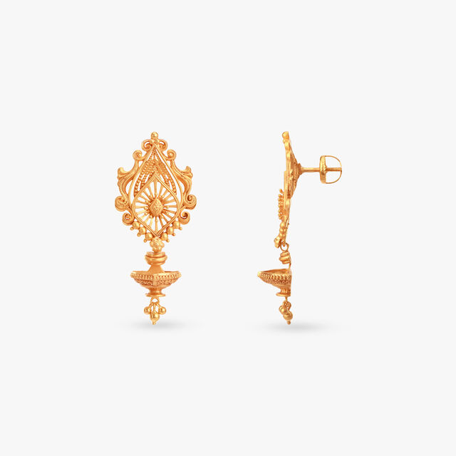Aaradhyas Aura Gold Necklace set 4