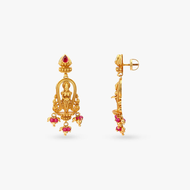 Radiant Reverence Gold Necklace set 4