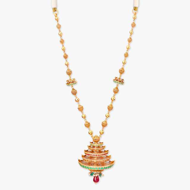 Sacred Spark Gold Necklace set 2