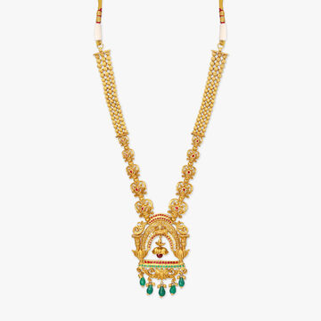 Divine Drape Gold Haaram