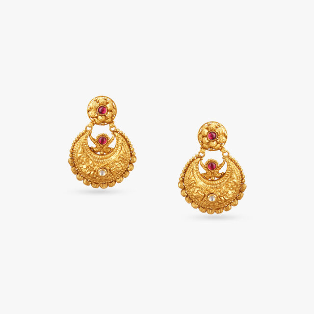 Tanishq 22KT Gold Necklace Set 3
