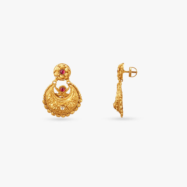 Tanishq 22KT Gold Necklace Set 4
