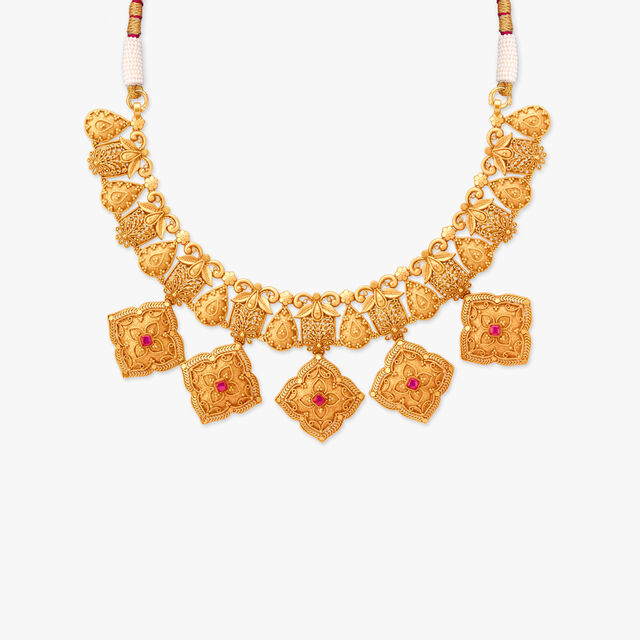 Yelow Gold Necklace Set 2