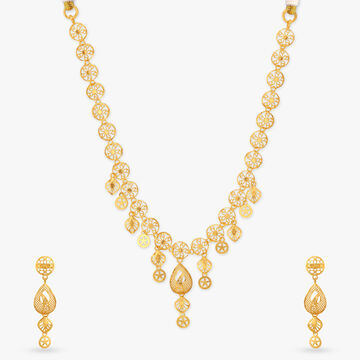 Pearl Drop Necklace Set