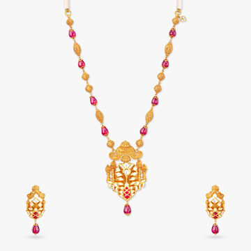 Eternal Sanctum Gold Necklace Set