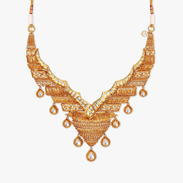 Arches of Eternity Gold Necklace Set 2