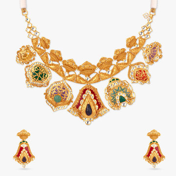 Seven Realms Gold Necklace Set