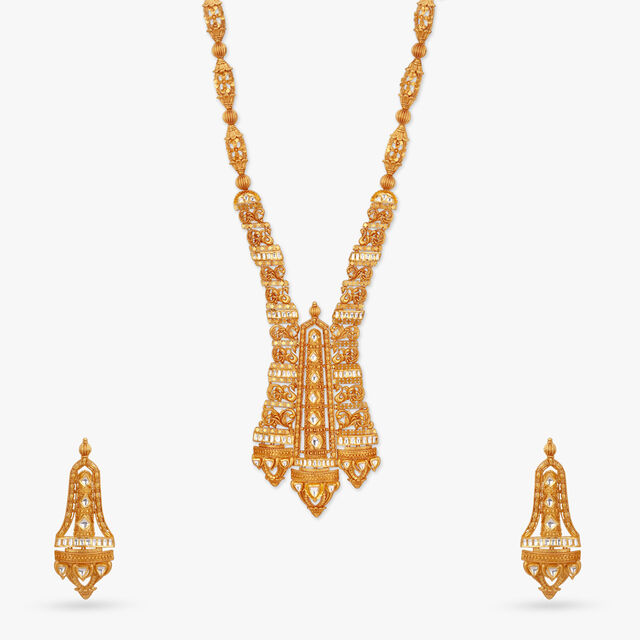 Hilltop Sanctuary Gold Necklace Set 