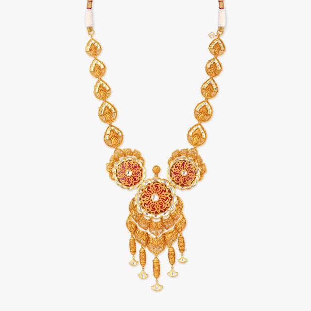 Crown of Infinity Gold Necklace Set 2